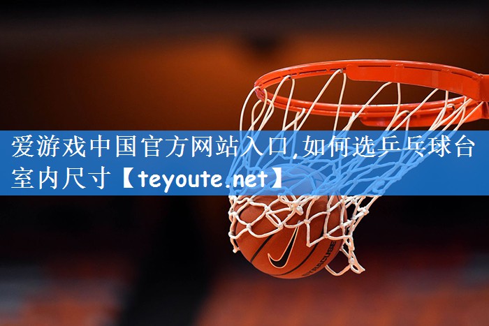 爱游戏中国官方网站入口,如何选乒乓球台室内尺寸